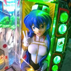 FEVER機動戦艦ナデシコMOE-RX319  卓上パチンコ　パチンコ実機　玉無し　オート　の画像