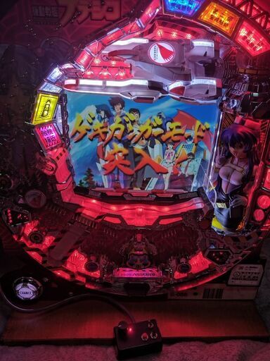 FEVER機動戦艦ナデシコMOE-RX319 卓上パチンコ パチンコ実機 玉無し オート