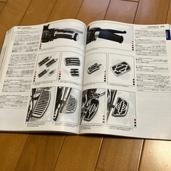 9/12処分しますハーレーパーツカタログ　カレンダー の画像