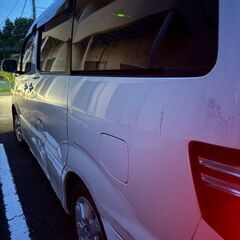 地域により減免対象の8ナンバーアルファード　維持費安い　福祉車両の画像