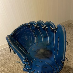 【使用回数数回】軟式 ミズノ プロ オーダー ピッチャー 投手用 ハートの画像
