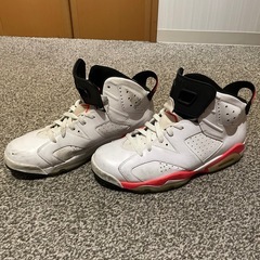 桜木花道 Air Jordan 6 エアジョーダン White InfraRedの画像