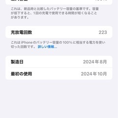 iPhone 16 Pro MAX 256GBホワイト 本体の画像