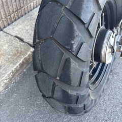 TW200 2JL バッテリー付きなのでセルでかかります。の画像