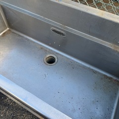 早い者勝ち 業務用 スチール 一槽シンク 飲食店 厨房  SUNWAVE P-1S-126 NO.05006300286の画像