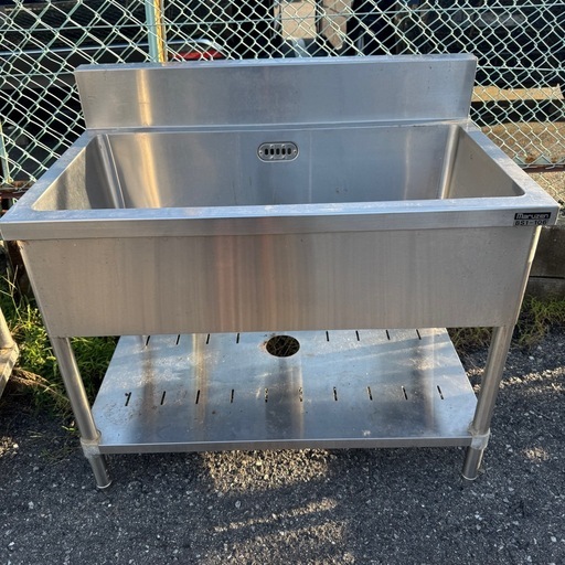早い者勝ち 業務用 スチール 一槽シンク 飲食店 厨房  maruzen BS1-106