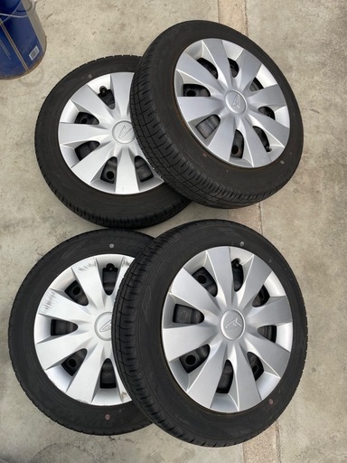 【値下げ❗️】ダイハツ純正ホイールタイヤセット　155/65R14 バリ山❗️