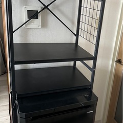 アイリスオーヤマ冷凍庫＆冷蔵庫ラックの画像