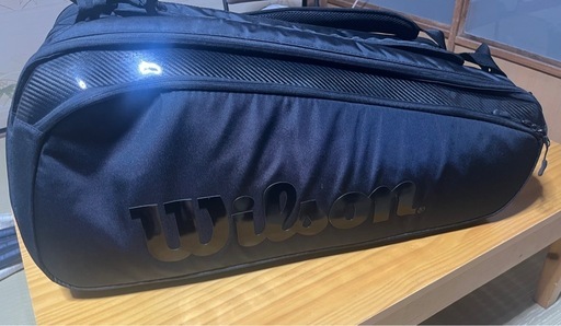 wilson ウィルソン ラケットバッグSUPER TOUR 15 PK PRO STAFF BK テニス