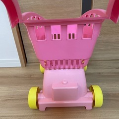 おもちゃ　おままごと　ショッピングカートの画像