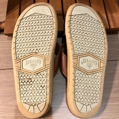 【中古】ISLAND SLIPPER 茶色 アイランドスリッパー の画像