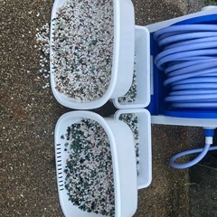 金魚の水槽に敷いてた砂利の画像