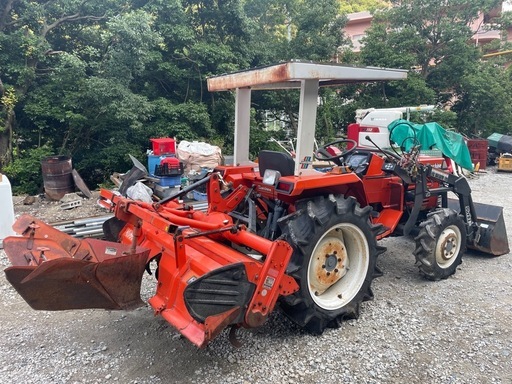 クボタ　SUNSHINE L1-255 トラクター 25馬力 ロータリーRL6K 4WD パワステ ディーゼル KUBOTA フロントローダー 大阪岬町発 現車確認可能