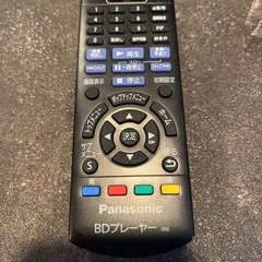 Panasonicブルーレイプレイヤーの画像