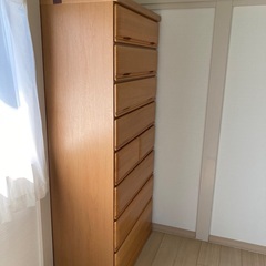 洋服ダンス　引き出しの画像