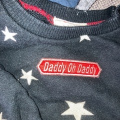 Daddy Oh Daddy トレーナー、黒は売れました。の画像