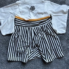 袴ロンパース60cmの画像