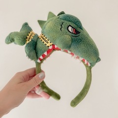 USJカチューシャ　ユニバ　ダイナソー　の画像