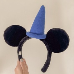 ミッキーカチューシャ　魔法使い帽子の画像