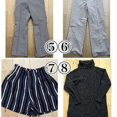 ユニクロ、GU、dazzlin、ARROW、AS KNOW AS、NICE CLAUP、earth music&ecology、の画像