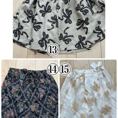 ユニクロ、GU、dazzlin、ARROW、AS KNOW AS、NICE CLAUP、earth music&ecology、の画像