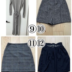 ユニクロ、GU、dazzlin、ARROW、AS KNOW AS、NICE CLAUP、earth music&ecology、の画像
