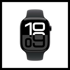 Apple watch 10 ジェットブラックの画像
