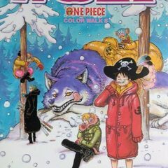 ONE PIECEイラスト集 3冊の画像