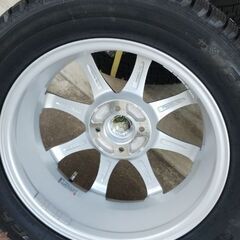 新品 195/60R16 ノート 4穴 冬タイヤ スタッドレス アルミホイール 冬タイヤ ホンダ fit ノート 日産 セレナ ノア ヴォクシー ステップワゴン セレナ ハイウェイスターの画像