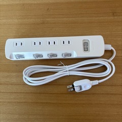 【PCセット割】ELECOM 電源タップ 4個口の画像