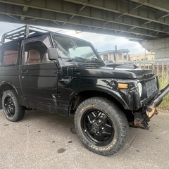 V-JA11V❗️ジムニー❗️MT❗️ワイルドウィンドリミテッド❗️11.4万キロ❗️黒❗️の画像