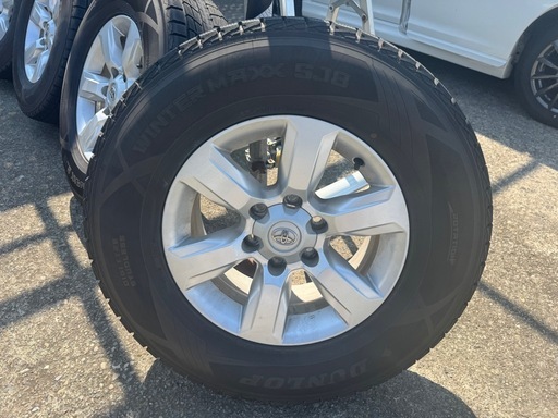 150プラド 純正 17インチ ホイール