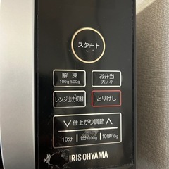 アイリスオーヤマ　2019年製電子レンジの画像