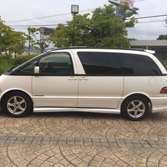 エスティマ　スーパーチャージャー　ツィンムーンルーフの画像