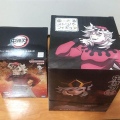 【新品・未開封】鬼滅の刃　童磨　フィギュア　ぬーどるストッパー　2つセットの画像