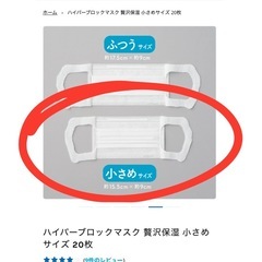 エリエール HYPER BLOCK プレミアムマスク 小さめ 2箱40枚の画像