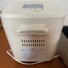 siroca 全自動ホームベーカリー SHB-122[タイマー/最大2斤/ ジャム/バター/蕎麦/うどん/餅つき機/レシピ付]　シロカの画像
