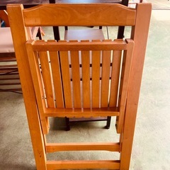 ご予約済み【ホリダソウコ】折りたたみ椅子　家具セール　しっかりしたタイプです！の画像