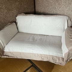 あげます！フラットにもなるソファの画像