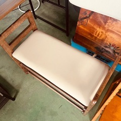 ご予約済み【ホリダソウコ】家具セール　玄関椅子　玄関ベンチ　の画像