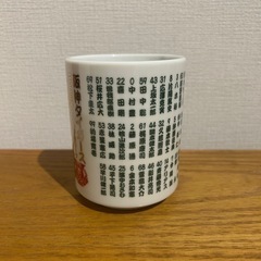 【阪神タイガース 2003年 セ・リーグ優勝記念 湯のみ】の画像