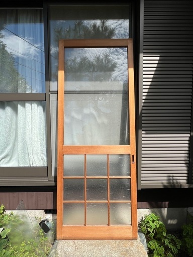 アンティーク 建具 引戸 4枚