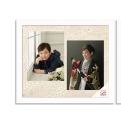 郵送可★スタジオアリス★四つ切り、六つ切り②フォト2カット(フレーム付)の画像