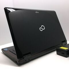 美品★長期サポートOffice2024｜Win11(24H2)★富士通 NH77/CD【3波TV★17.3フルHD｜最強i7 +SSD512GB(新) +HDD1TB +メモリ8GB※追加4000円で16GBへ倍増】（管理：202509110955）の画像