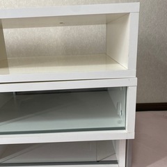 テレビボード　ローボード　中古スライドします。の画像