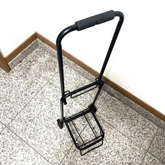 折りたたみキャリー キャリーコート ブラックの画像