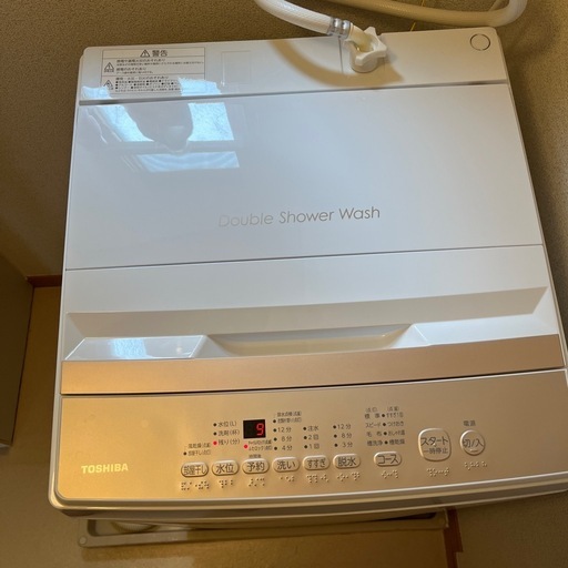9月16日まで。TOSHIBA 洗濯機 5kg