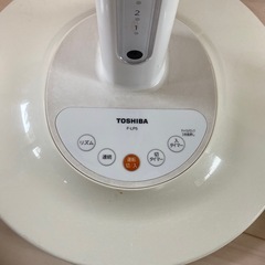 中古　扇風機　東芝　TOSHIBA F-LP5 ホワイト　白の画像