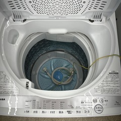 リユースのサカイ東金店 TOSHIBA 洗濯機 21年製 7kg TJ14550の画像