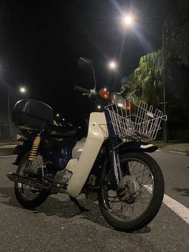 スーパーカブ90カスタム　希少ビッグドラム